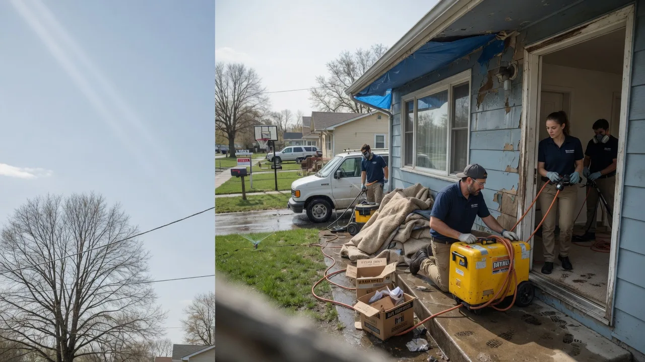 Basement Flood Cleanup in South Gibson, PA near me